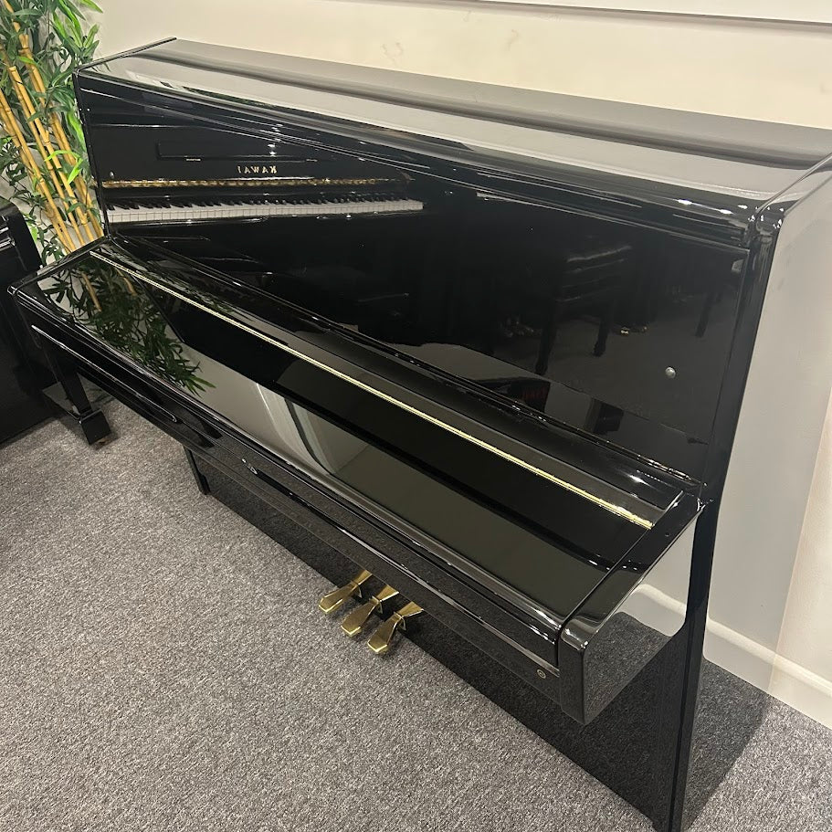Young Chang E108 Upright Piano in Polished Ebony: Serial No: 1414048 | Second Hand