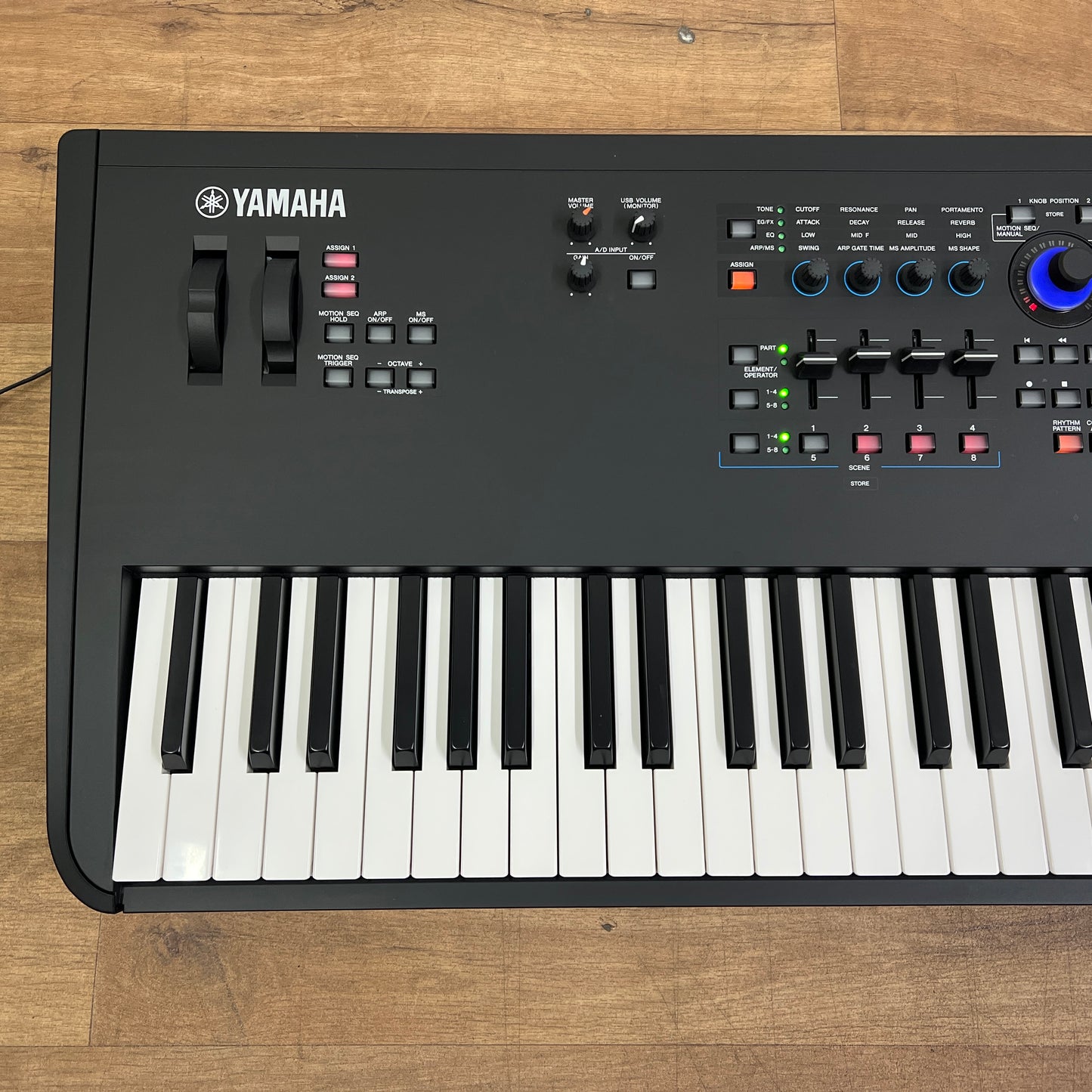 Yamaha MODX8+ Keyboard; Serial No: BBCJ01037 | Second Hand