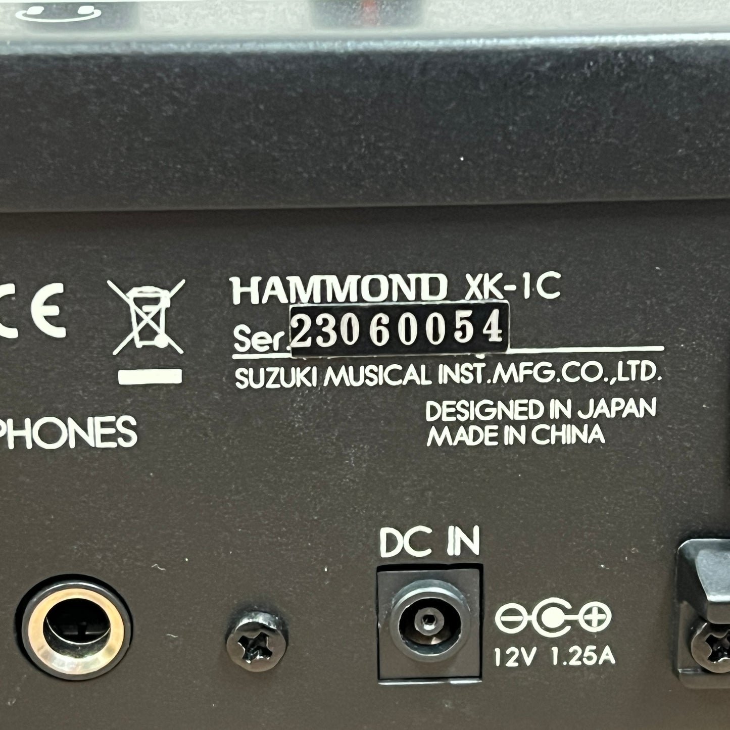 Hammond XK1c Keyboard; Serial No: 23060054 | Second Hand