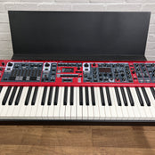Nord Stage 3 HA88 Stage Piano With Keyboard Stand, Music Rest and Red Piano Stool; Serial No: SP43939 | Second Hand