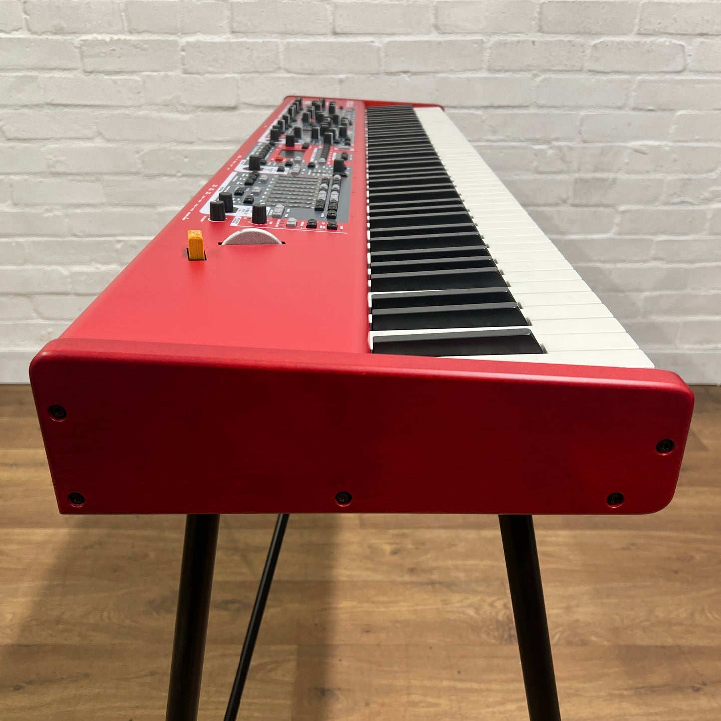 Nord Stage 3 HA88 Stage Piano With Keyboard Stand, Music Rest and Red Piano Stool; Serial No: SP43939 | Second Hand
