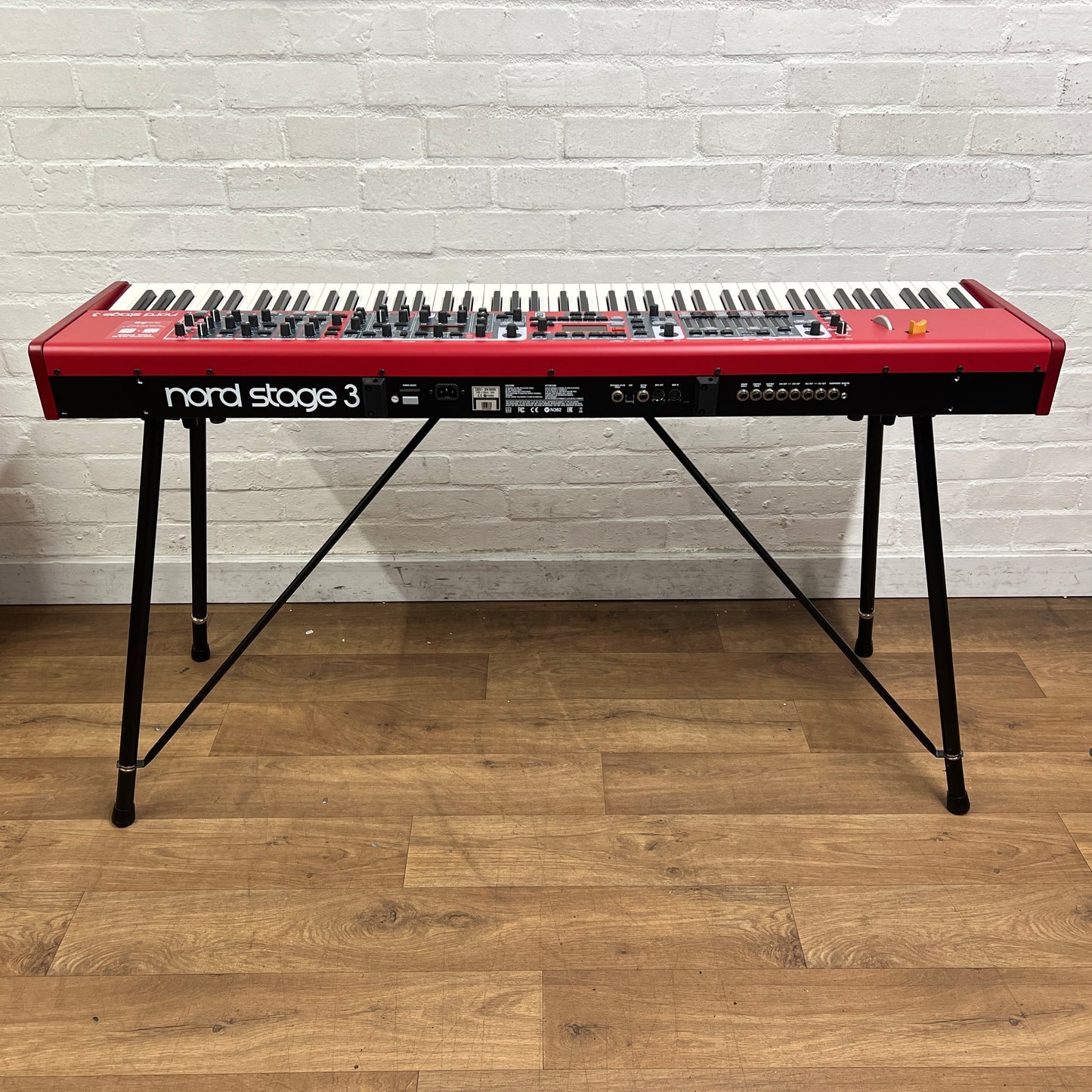 Nord Stage 3 HA88 Stage Piano With Keyboard Stand, Music Rest and Red Piano Stool; Serial No: SP43939 | Second Hand
