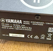 Yamaha Montage 8 Keyboard; Serial No: BAAN01003 | Second Hand