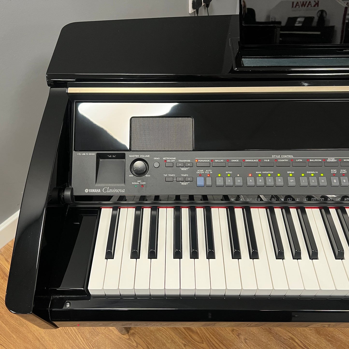 Yamaha CVP405PE Digital Piano With Matching Stool; Serial No: GBRCNY01018 | Second Hand