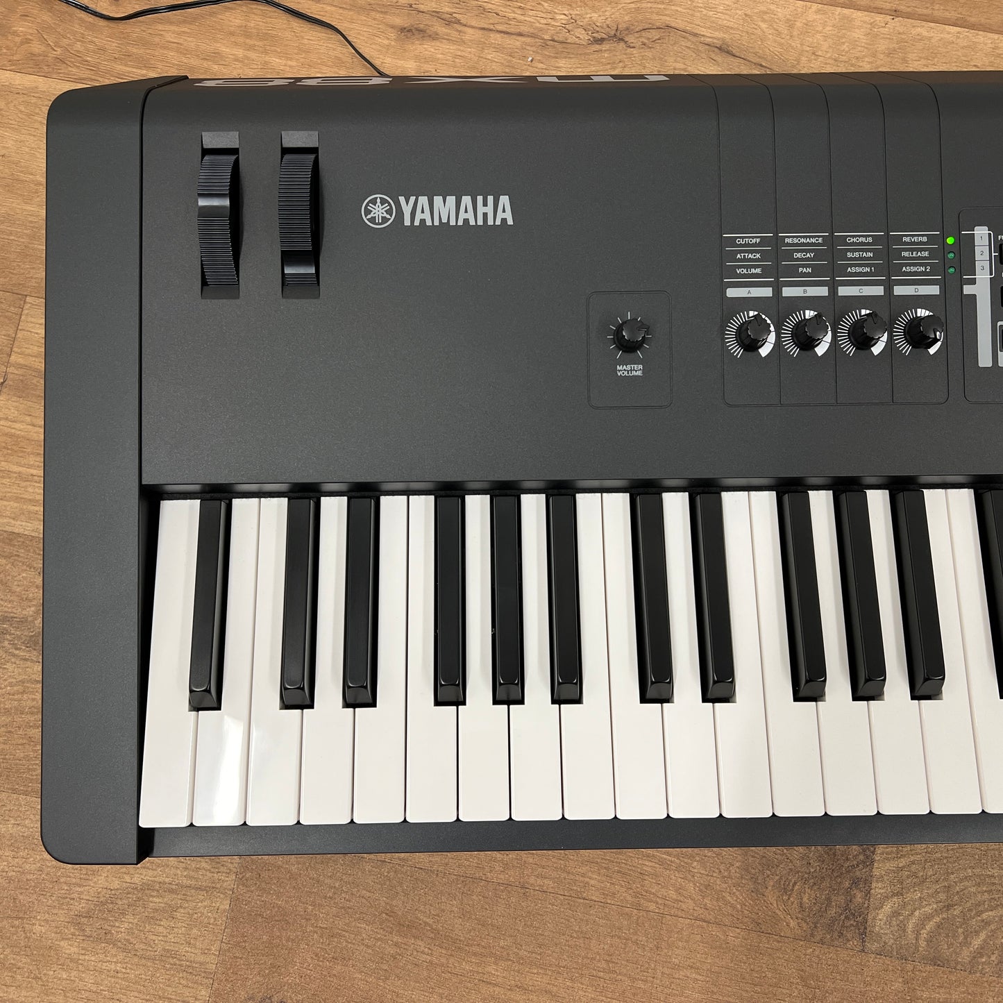 Yamaha MX88 88 Note Synthesizer Keyboard; Black: Serial No: BBDM01002 | Second Hand