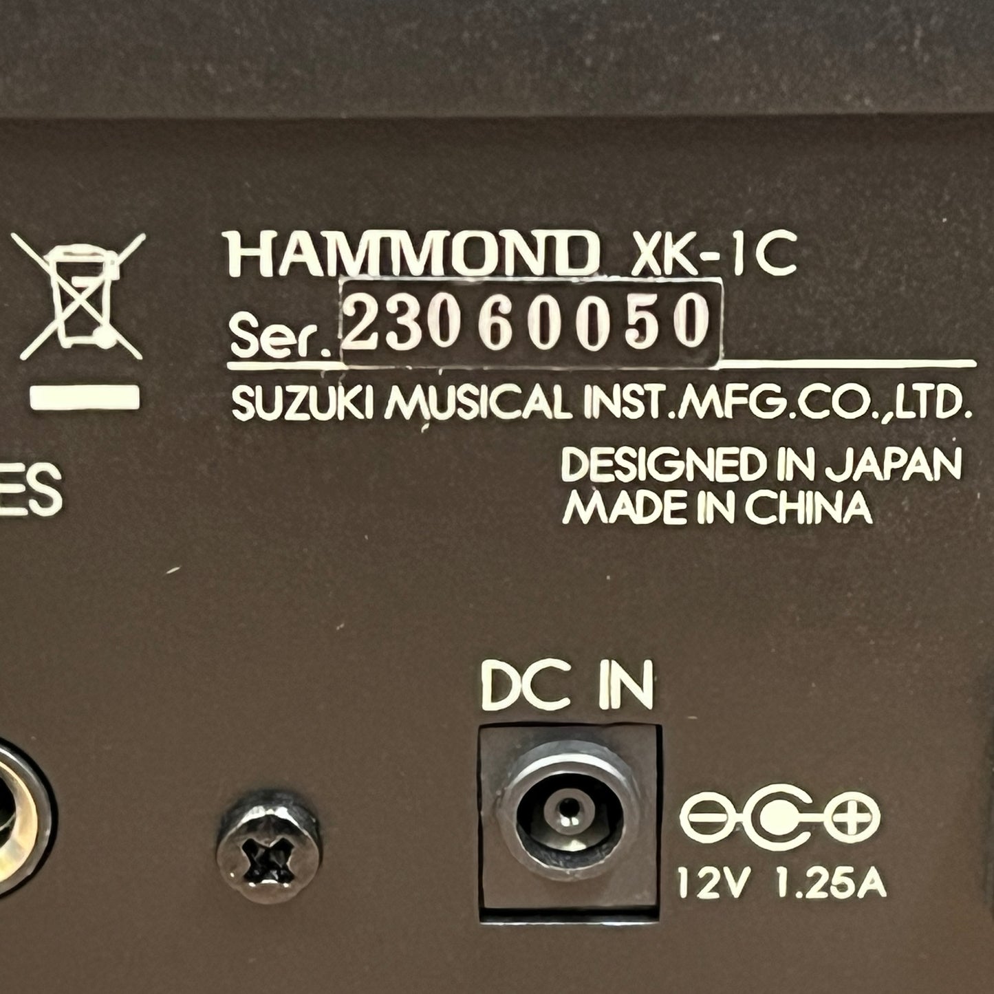 Hammond XK1c Keyboard; Serial No: 23060050 | Second Hand