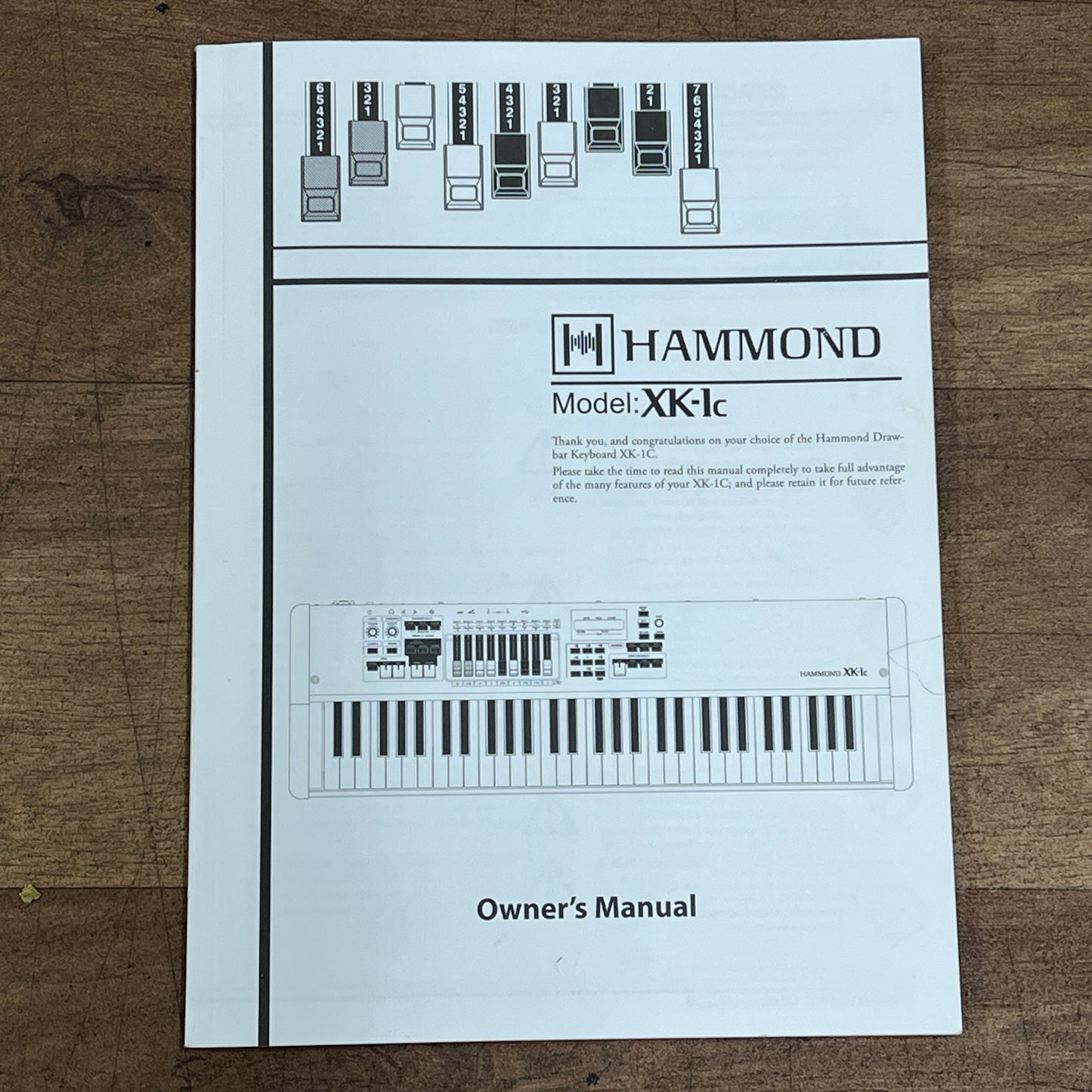 Hammond XK1c Keyboard; Serial No: 23060050 | Second Hand
