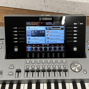 Second Hand Yamaha Tyros 5 76 With TRS MS05 Speaker System : Serial No: BAUM01001