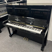 Yamaha U3FS Upright Piano; Polished Ebony: Serial No: 5225757 | Second Hand