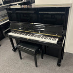 Yamaha U3FS Upright Piano; Polished Ebony: Serial No: 5225757 | Second Hand