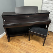 Yamaha CLP775R Digital Piano With Matching Stool; Serial No: BCAK01022 | Second Hand