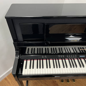 Second Hand Roland LX708 Digital Piano; Polished Black with Adjustable Stool : Serial No: Z5P2841