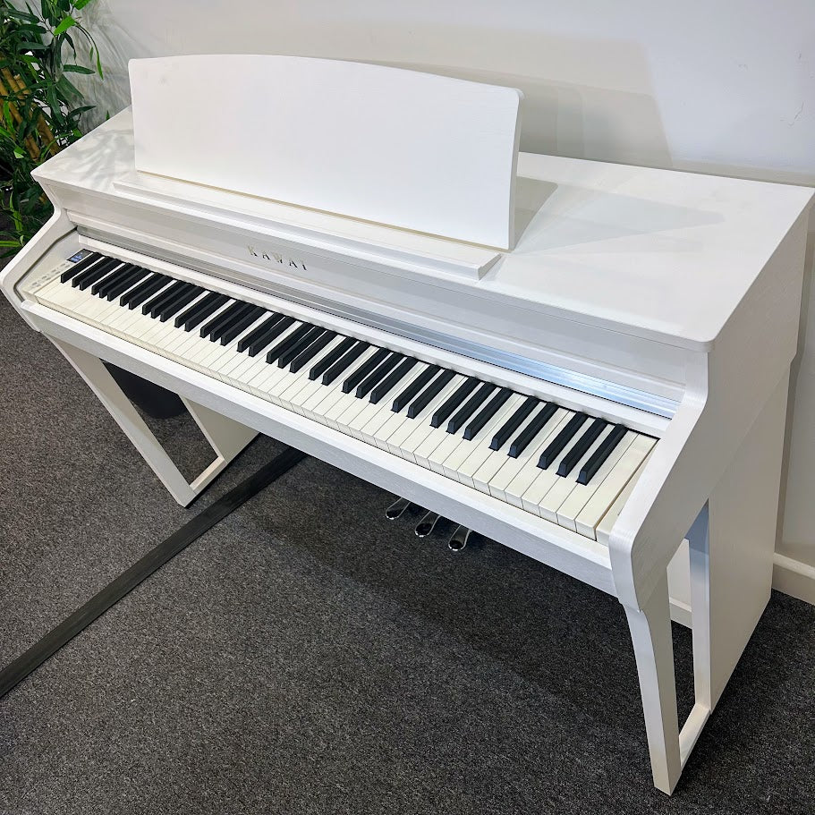 Kawai CA49 Digital Piano in satin white; Serial No: G679265 | Second Hand