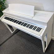 Kawai CA49 Digital Piano in satin white; Serial No: G679265 | Second Hand