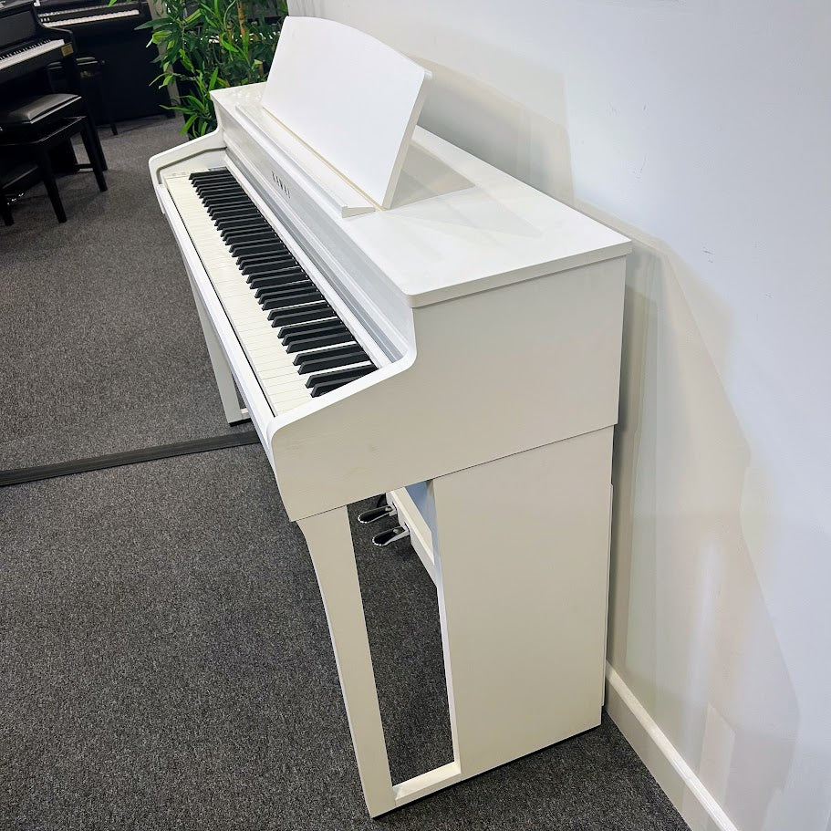 Kawai CA49 Digital Piano in satin white; Serial No: G679265 | Second Hand