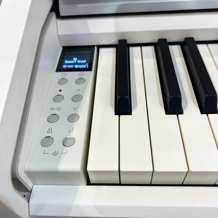 Kawai CA49 Digital Piano in satin white; Serial No: G679265 | Second Hand