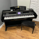 Yamaha CVP403 Polished Ebony Digital Piano With Matching Stool; Serial No: GBRCNZ01023 | Second Hand