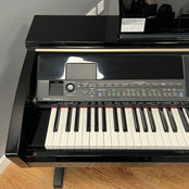 Yamaha CVP403 Polished Ebony Digital Piano With Matching Stool; Serial No: GBRCNZ01023 | Second Hand