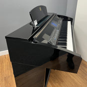 Yamaha CVP403 Polished Ebony Digital Piano With Matching Stool; Serial No: GBRCNZ01023 | Second Hand