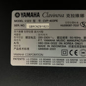 Yamaha CVP403 Polished Ebony Digital Piano With Matching Stool; Serial No: GBRCNZ01023 | Second Hand