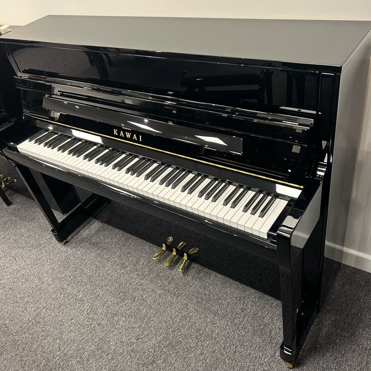 Kawai K200 Upright Piano; Polished Ebony: Serial No: F180288 | Second Hand