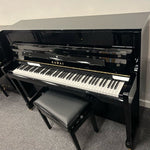 Kawai K200 Upright Piano; Polished Ebony: Serial No: F180288 | Second Hand