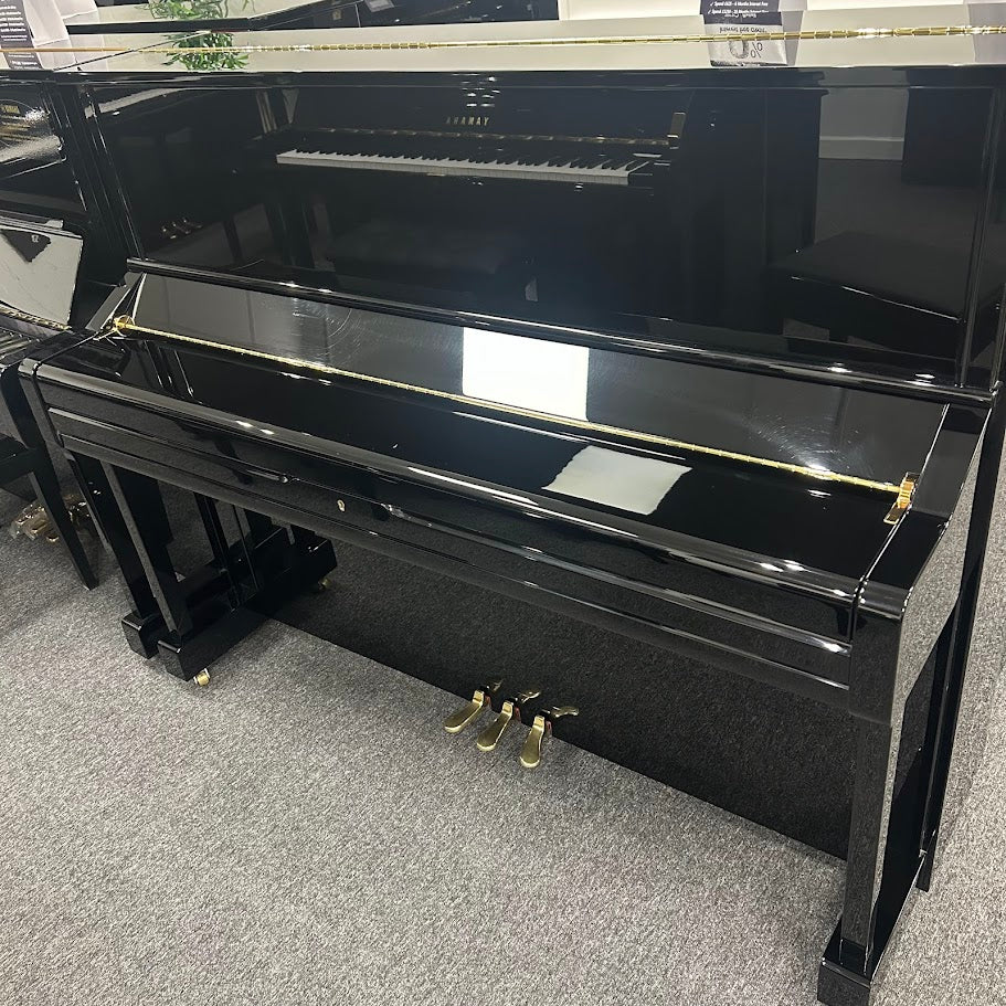 Yamaha U1 Upright Piano in Polished Ebony; Serial No: 6341717 | Second Hand