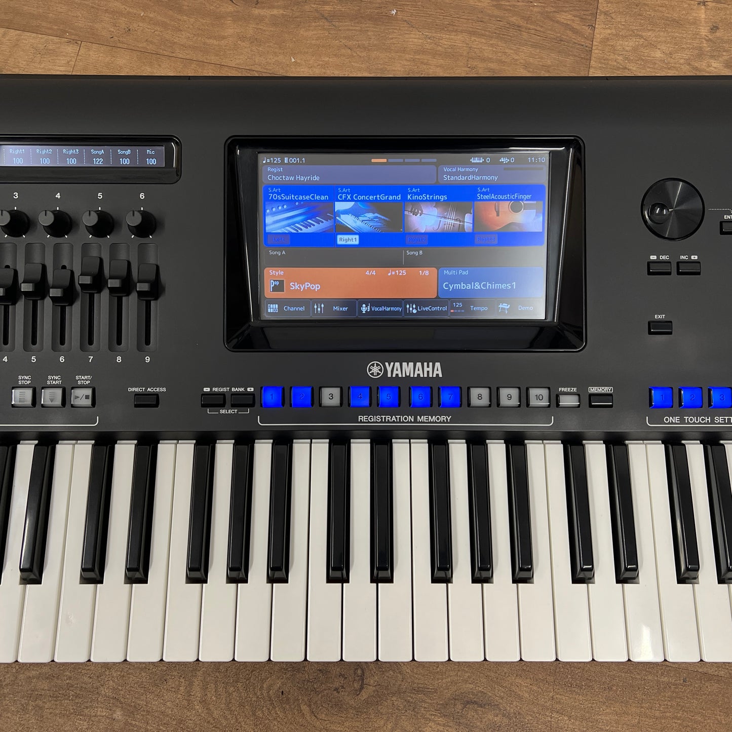 Yamaha Genos 1 Arranger Keyboard: Serial No: BEZP01035 | Second Hand