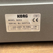 Korg N264 Synth; Serial No 5714 | Second Hand