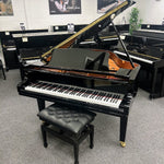 Yamaha GC1 Grand Piano; Polished Ebony: Serial No: 6407468 | Second Hand