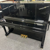 Venables & Sons V125 Upright Piano in Polished Ebony; Serial No: V18120 | Second Hand