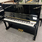Venables & Sons V125 Upright Piano in Polished Ebony; Serial No: V18120 | Second Hand