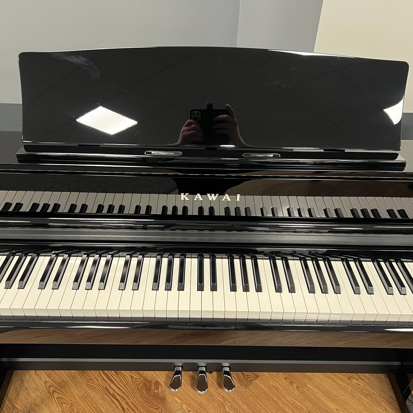 Kawai CA701 Polished Ebony Digital Piano With Matching Stool Serial No: G886280 | Second Hand