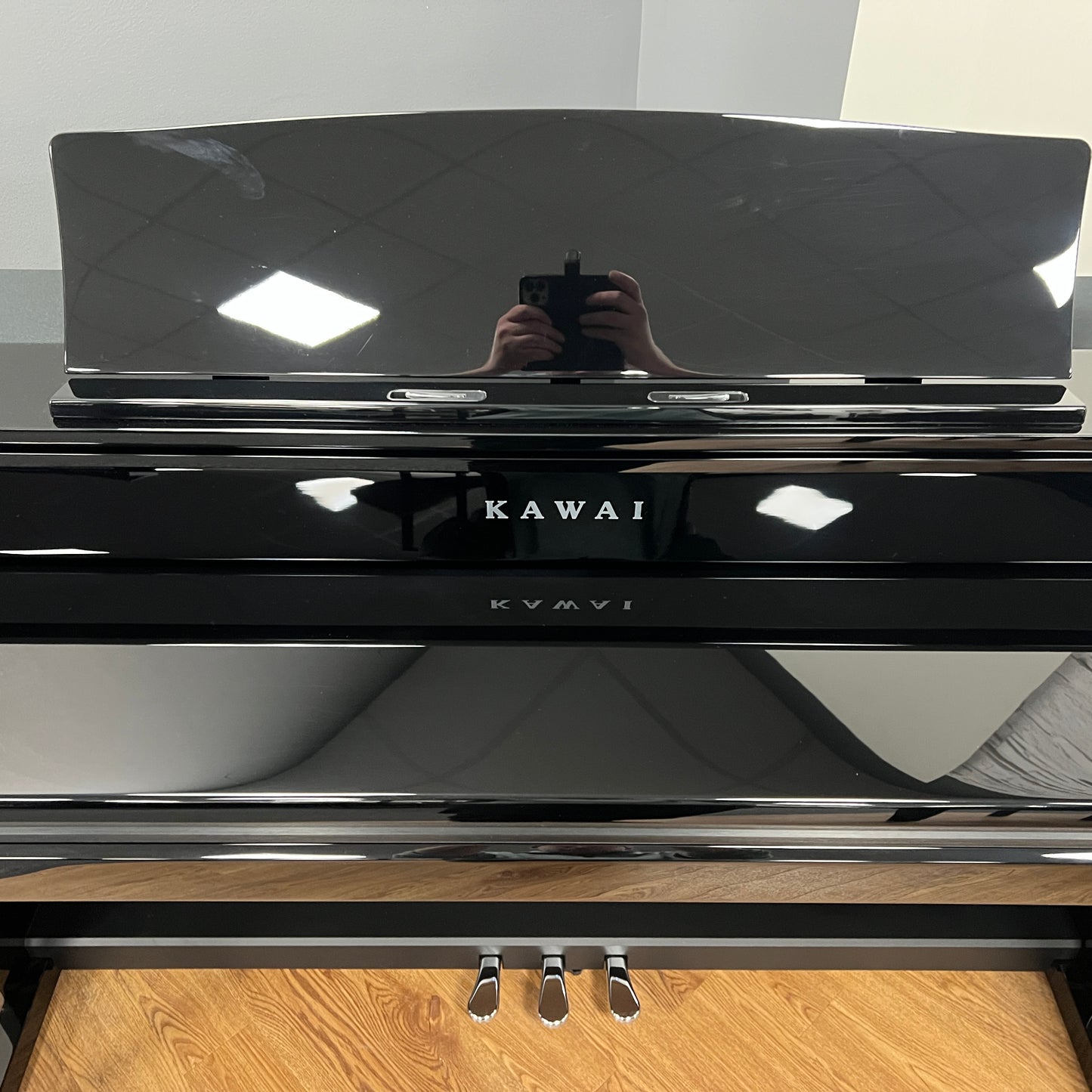 Kawai CA701 Polished Ebony Digital Piano With Matching Stool Serial No: G886280 | Second Hand