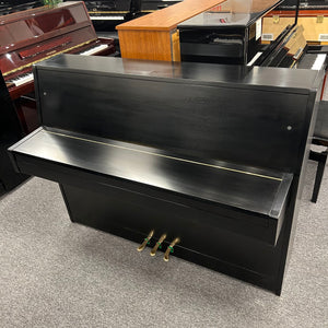 Second Hand Rippen Cantabile Upright Piano in Satin Black Serial No: 196138