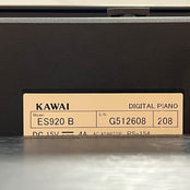 Kawai ES920 Portable Piano With Stand and Pedalboard; Serial No: G512608 | Second Hand