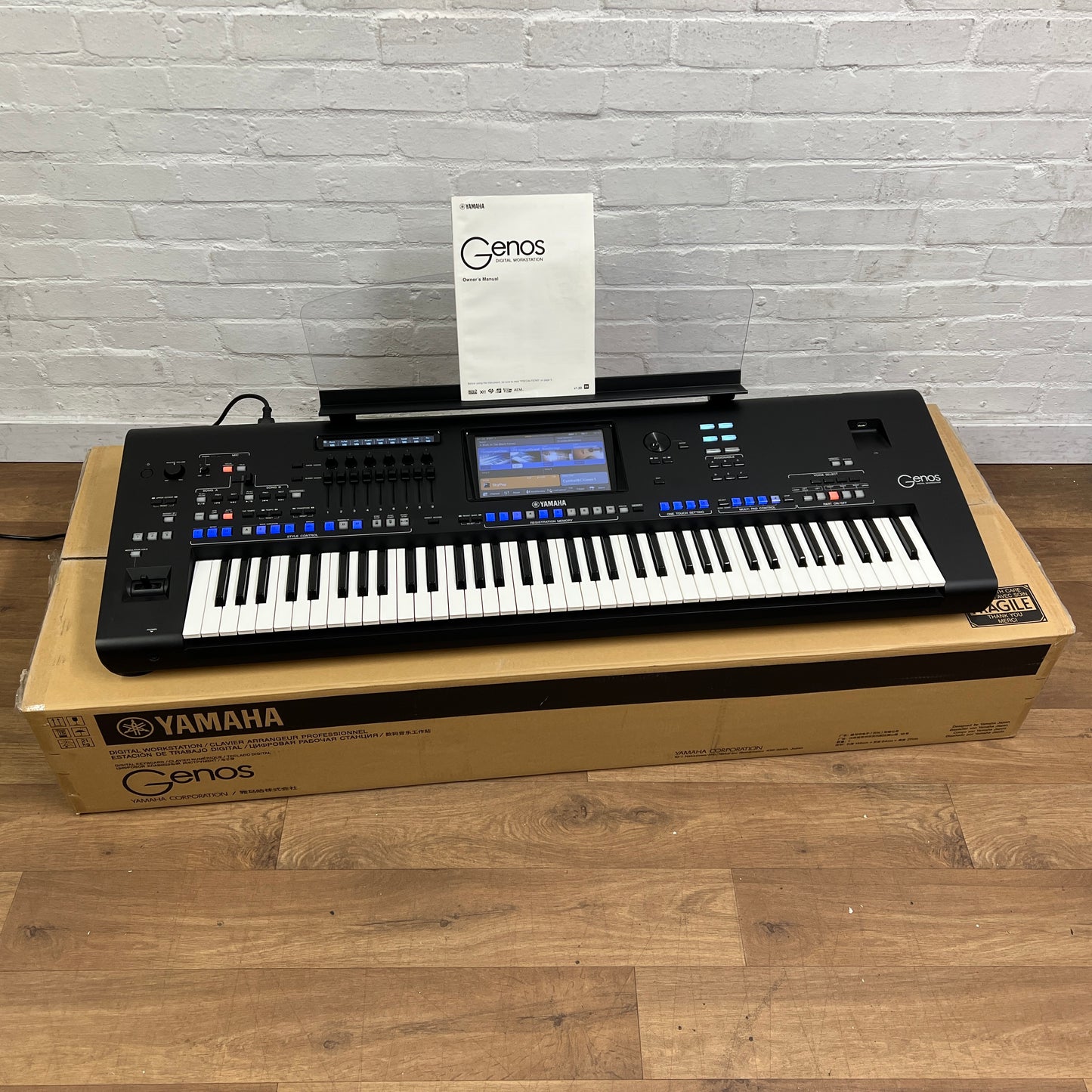 Yamaha Genos 1 Arranger Workstation Keyboard; Serial No: BEYN01052 | Second Hand