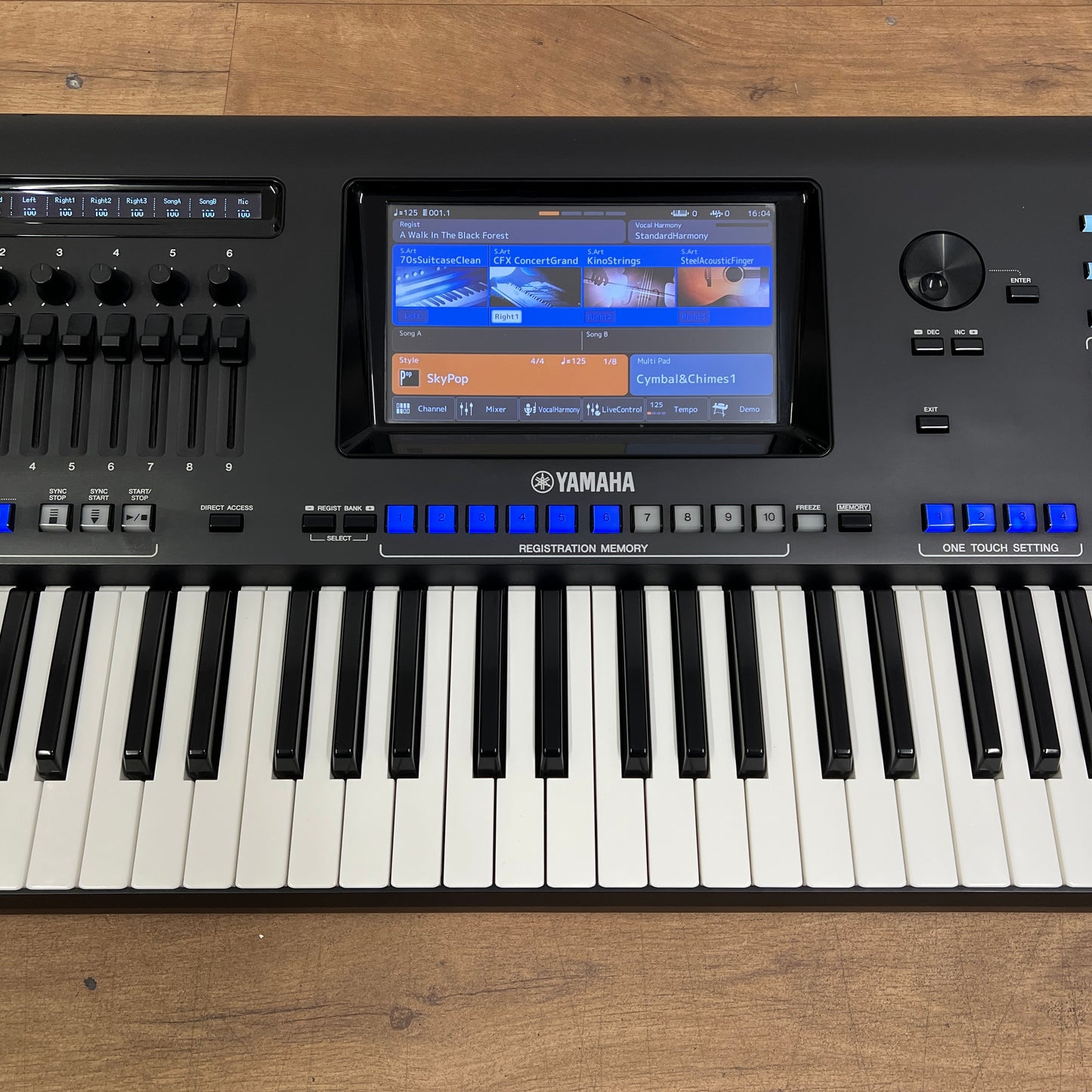 Yamaha Genos 1 Arranger Workstation Keyboard; Serial No: BEYN01052 | Second Hand