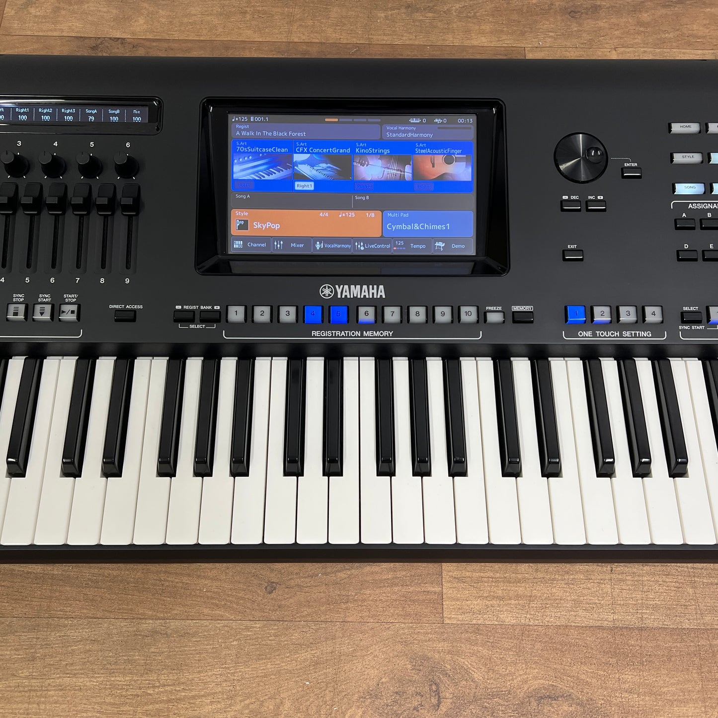 Yamaha Genos 1 Arranger Workstation Keyboard; Serial No: BEXO01023 | Second Hand