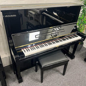Yamaha U3 Upright Piano In Polished Ebony: Serial No: M3442523 | Second Hand