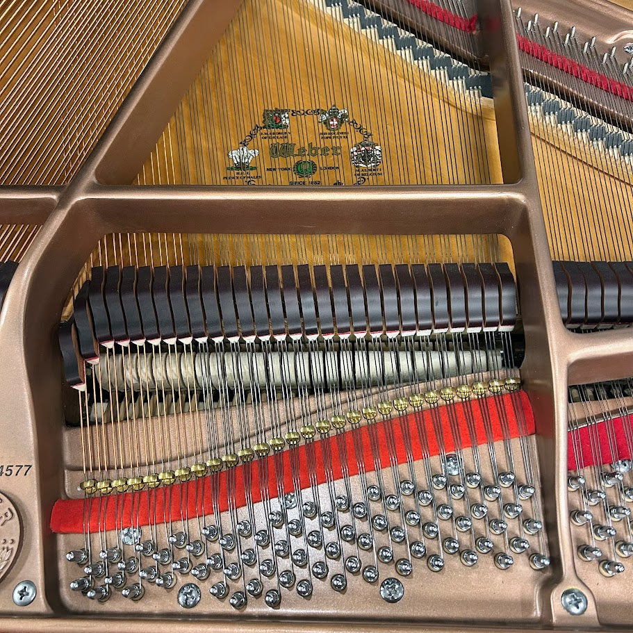 Weber W150 Grand Piano in Polished Ebony: Serial No: TG0024577 | Second Hand
