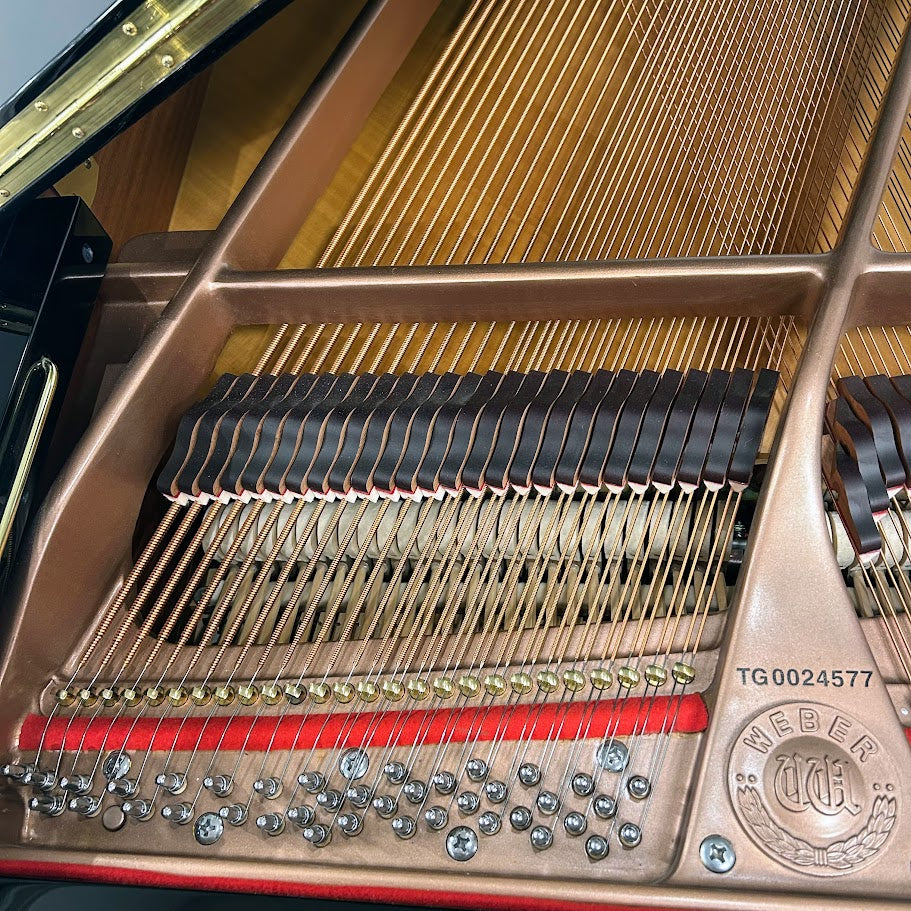 Weber W150 Grand Piano in Polished Ebony: Serial No: TG0024577 | Second Hand