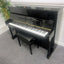 Yamaha P116G Silent Upright Piano in Polished Ebony: Serial No: J28225194 | Second Hand