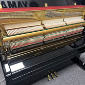 Yamaha B3 Upright Piano; Polished Ebony: Serial No: J28206322 | Second Hand