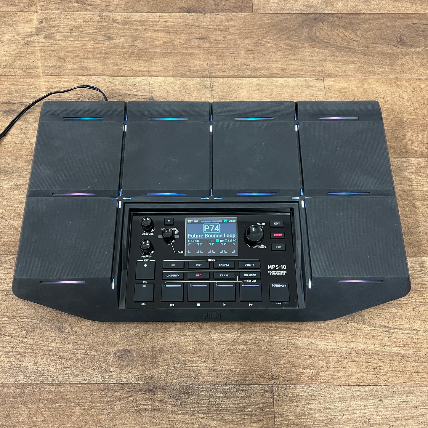 Ex Demo Korg MPS10 Drum Percussion Sampler Pad: Serial No: 362