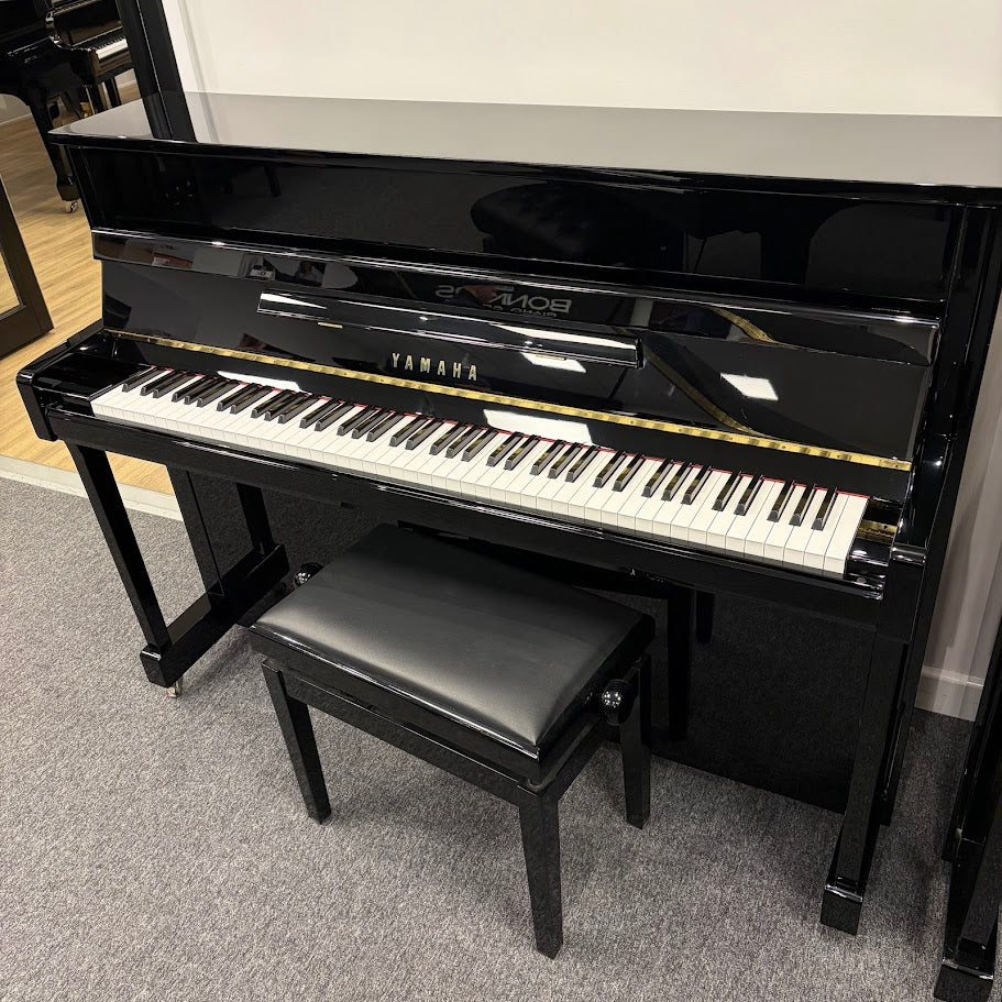 Yamaha B2 Upright Piano in Polished Ebony: Serial No: J34370434 | Second Hand
