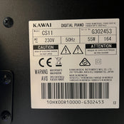 Kawai CS11 Digital Piano With Matching Stool; Serial No: G302453 | Second Hand