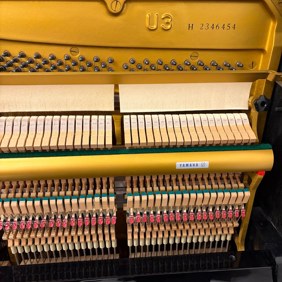 Yamaha U3 Upright Piano With Stool; Serial No: 2346454 | EU Reconditioned 2025
