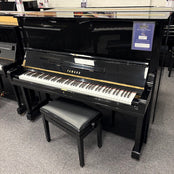 Yamaha U3 Upright Piano in Polished Black Serial No: M3284400 | RECONDITIONED AS NEW