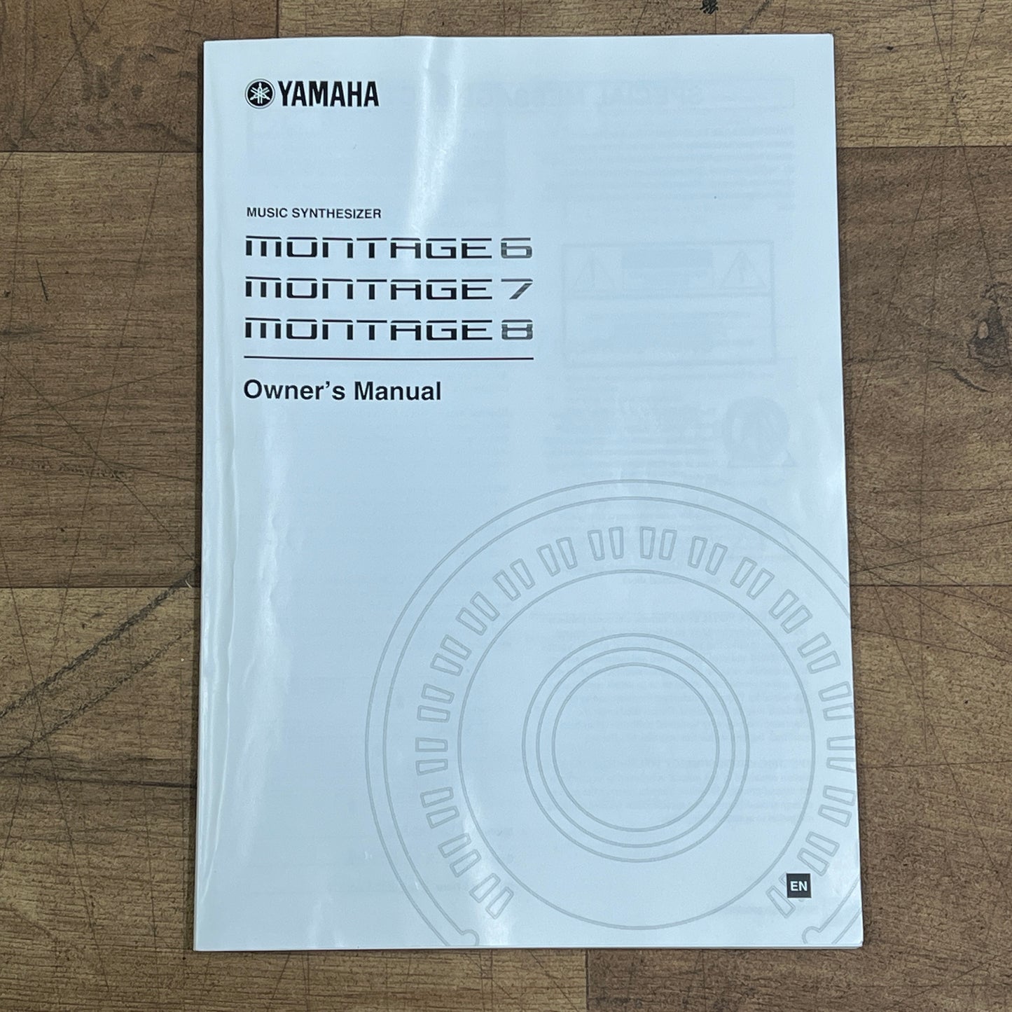 Yamaha Montage 8 Synthesizer Serial No: BAXY01008 | Second Hand